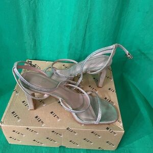 Mix No.6 Strappy Gold Heels